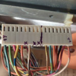 New plug with markings.