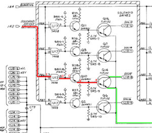 Williams Driver Board Circuit