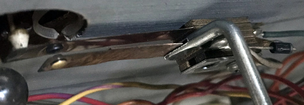 Roll over button switch.