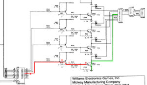 Bally Williams Solenoid Circuit