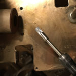 dremel to shine the surface