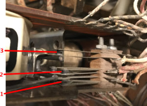 Gottlieb EM Score Reel Switches