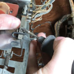 Clean up the switch contacts