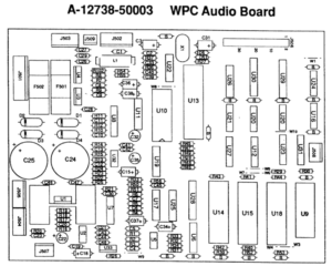 WPC89 pre-DCS Sound Board