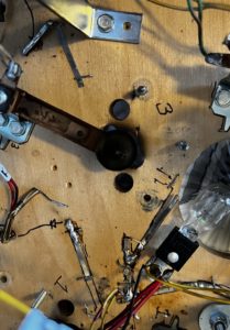 pop bumper lamp socket leads cut