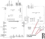 power from transformer to power supply circuit board