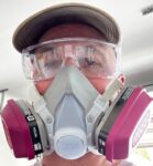 Wearing a good quality face mask